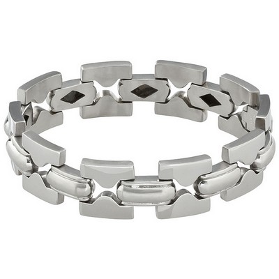 Mabro Steel Edelstahl Armband Pol Matt