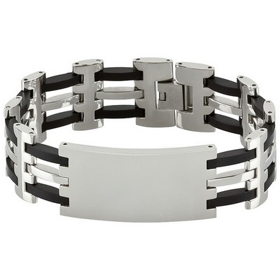 Mabro Steel Edelstahl Armband Pol Matt