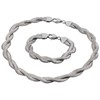 Bild von Schlangenkette Edelstahl Armband / Collier glänzend