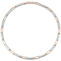 Bild von Edelstahl Collier 45cm / Armband 19cm PVD rosé