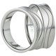 Bild von Ring Edelstahl ohne Stein Gr. 56-70 