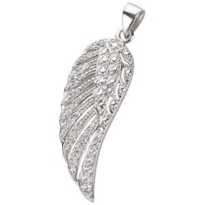 Bild von 925-/ Anhänger rhod. Flügel 