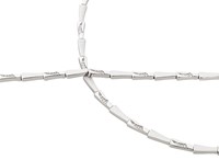 Bild von 925/- rhodiniert Collier 45cm / Armband 19cm