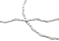 Bild von Edelstahl Collier 48cm / Armband 20cm