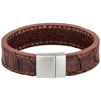 Bild von Lederschmuckband braun 21cm