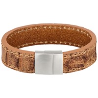 Bild von Lederschmuckband braun 21cm