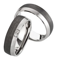 Bild von Ring Titan-Carbon Gr. 54-70