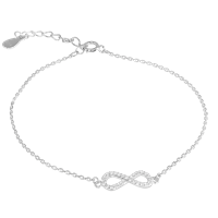 Bild von 925/- Armband 19cm " unendlich "