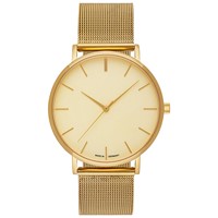Bild von Gehäusefarbe Gold / Zifferblatt gold: 32mm, 36mm oder 40mm Lederband oder Metallband  