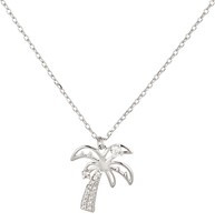 Bild von 925/- Collier 45cm Palme