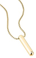 Bild von Edelstahl Collier 45+5cm "SOS" Anhänger aufschraubbar