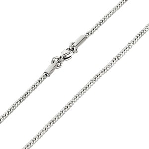 Bild von Kugelkette Edelstahl 2mm 17-55cm lang 