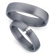 Bild von Ring Tantal-Carbon mit Diamant 0,015 CT W/Si Gr. 50-62 
