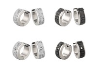 Bild von Creole Titan Carbon matt  6mm breit, 9mm Durchmesser