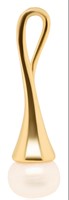 Bild von 925-/ Anhänger rhod. mit Perle 