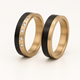 Bild von Ring Titan-Carbon PVD Gold Gr. 54-70
