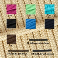 Bild von Segeltauarmbänder - 48 verschiedene Farben - 8 Verschlüsse - 4 Größen - 2 Stärken 
