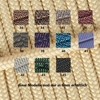 Bild von Segeltauarmbänder - 48 verschiedene Farben - 8 Verschlüsse - 4 Größen - 2 Stärken 