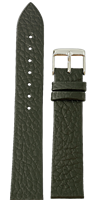 Bild von Kalbleder flach und ungenäht 10-22mm schwarz