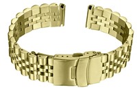 Bild von Metallband Edelstahl 22mm verschiedene Farben
