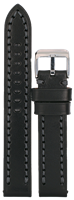 Bild von Chronoband gepolstert und genäht, weich, HANDMADE 18-22mm / 2 Farben