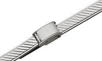 Bild von Metallband Edelstahl 12mm Edelstahl oder PVD gold