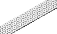 Bild von Zugband Edelstahl 22/17mm extra flach mit Teleskopanstoß