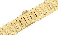 Bild von Metallband Edelstahl massiv 16mm 18mm 22mm 24mm verschiedene Farben