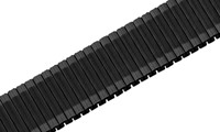 Bild von Zugband Edelstahl 14-22mm PVD schwarz
