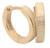 Bild von 925/- Creolen rhodiniert