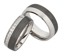 Bild von Partnerring Titan-Carbon / 7mm 
