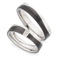 Bild von Partnerring Titan-Carbon / 4,5mm