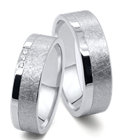 Bild von Partnerring Edelstahl-Titan / 6mm 