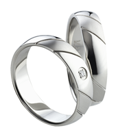 Bild von Partnerringe Titan / 5mm