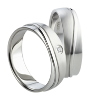 Bild von Partnerringe Titan / 6mm 