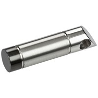 Bild von Edelstahl Anhänger SOS Kapsel mit Gewinde 