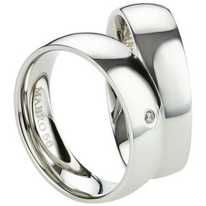 Bild von Partnerringe Edelstahl 6mm