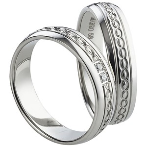 Bild von Partnerringe Edelstahl 5mm 