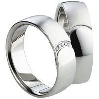 Bild von Partnerringe Edelstahl 6mm