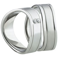 Bild von Partnerringe Edelstahl 6,5mm