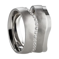 Bild von Partnerringe Edelstahl 7mm