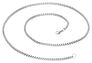 Bild von Venezianerkette Silber 925/- 36-80cm lang 1,2mm, 1,4mm oder 1,8mm   