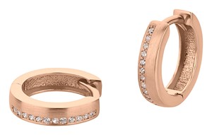 Bild von 925/- Creolen rhodiniert 