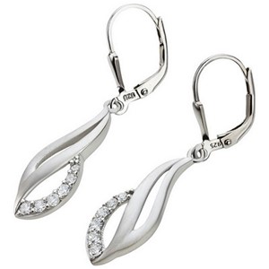 Bild von 925/-Ohrhänger rhodiniert 