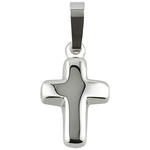 Bild von 925-/ Anhänger rhod. Kreuz 