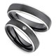 Bild von Ring Titan-Keramik mit Zirkonia Gr. 50-62
