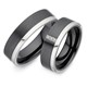 Bild von Ring Titan-Keramik mit Zirkonia Gr. 50-62