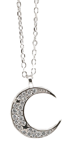 Bild von 925/- Collier 45cm Mond 
