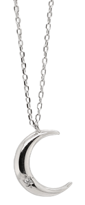Bild von 925/- Collier 45cm Mond 