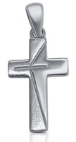 Bild von 925-/ Anhänger rhod. Kreuz  